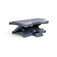 Mind Reader Black Adjustable Ergonomic Foot Rest, 2ct.