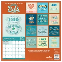 TF Publishing 2025 Bible Verses Wall Calendar