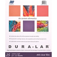 Grafix® Dura-Lar™ Film Pad, 9" x 12"