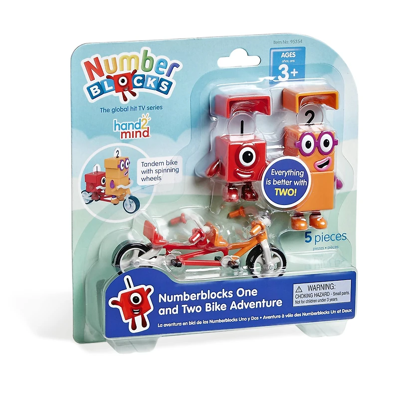 hand2mind® Numberblocks 1 & 2 Bike Adventure