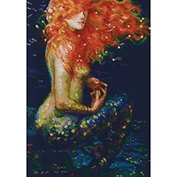 RTO Red Mermaid Cross Stitch Kit