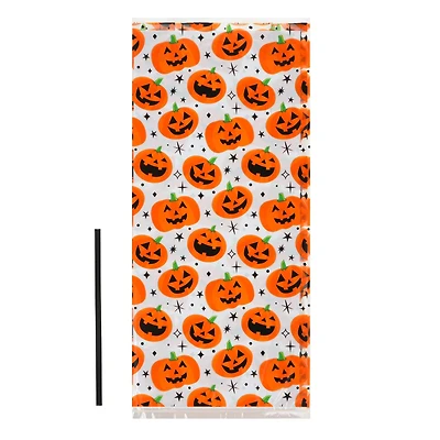 Jack-o'-Lanterns Treat Bags with Twist Ties, 12ct. by Makery™