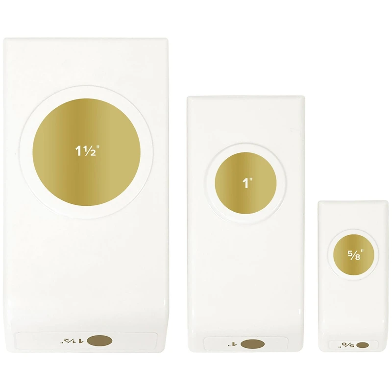 We R Memory Keepers® Circle Layering Punches, 3ct.