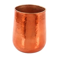 Copper Aluminum Glam Planter, 21", 16" & 13"