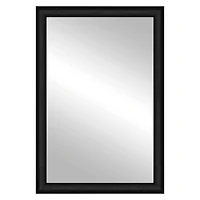 Timeless Frames® Jude Black 24" x 37" Framed Mirror