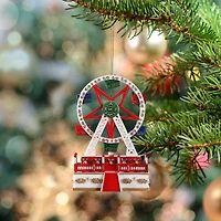 Mr. Christmas 5" Animated Carnival Ferris Wheel with White Base