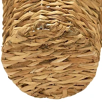 Household Essentials 10" Woven Natural Hyacinth Waste Basket
