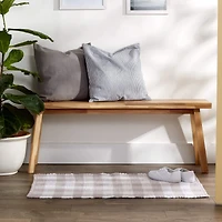 DII® Buffalo Check Rag Rug