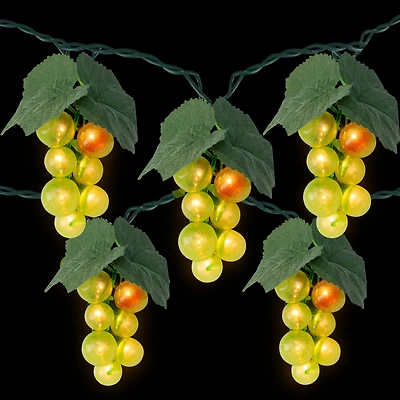 6ft. Green Grape Cluster String Lights