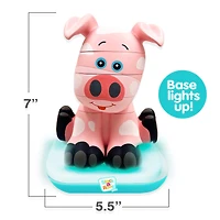 Stack-a-Roos Pals™ Baby Pig Stacking Animal Tower