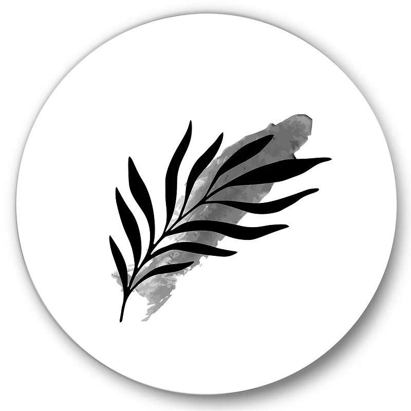 Designart - Abstract Tropical Leaf I