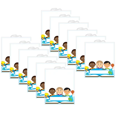 Ashley Productions Multicultural File Buddy™ 10.5" x 12.5" Storage Bag, 12ct.