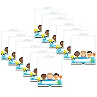 Ashley Productions Multicultural File Buddy™ 10.5" x 12.5" Storage Bag, 12ct.