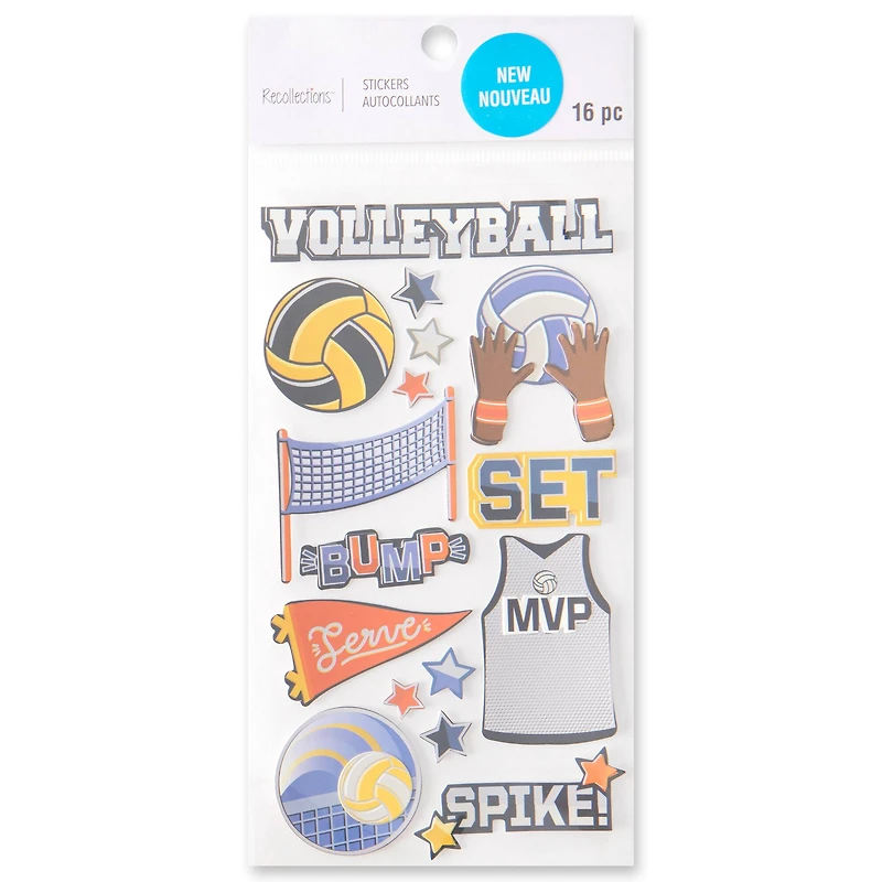 Volleyball Stickers by Recollections™