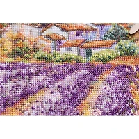 Abris Art Lavender Fields Cross Stitch Kit