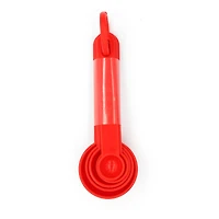 Red Measuring Spoon Set by Fab Finds