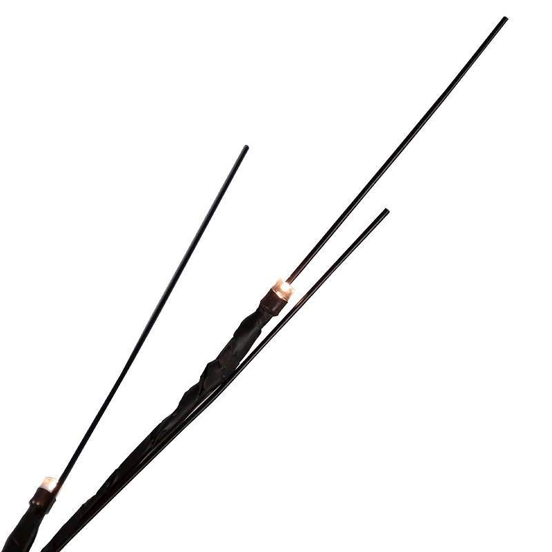 6ft. Pre-Lit Brown Twig Christmas Tree, Warm White LED Lights