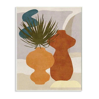 Stupell Industries Western Abstract Vases Wall Plaque