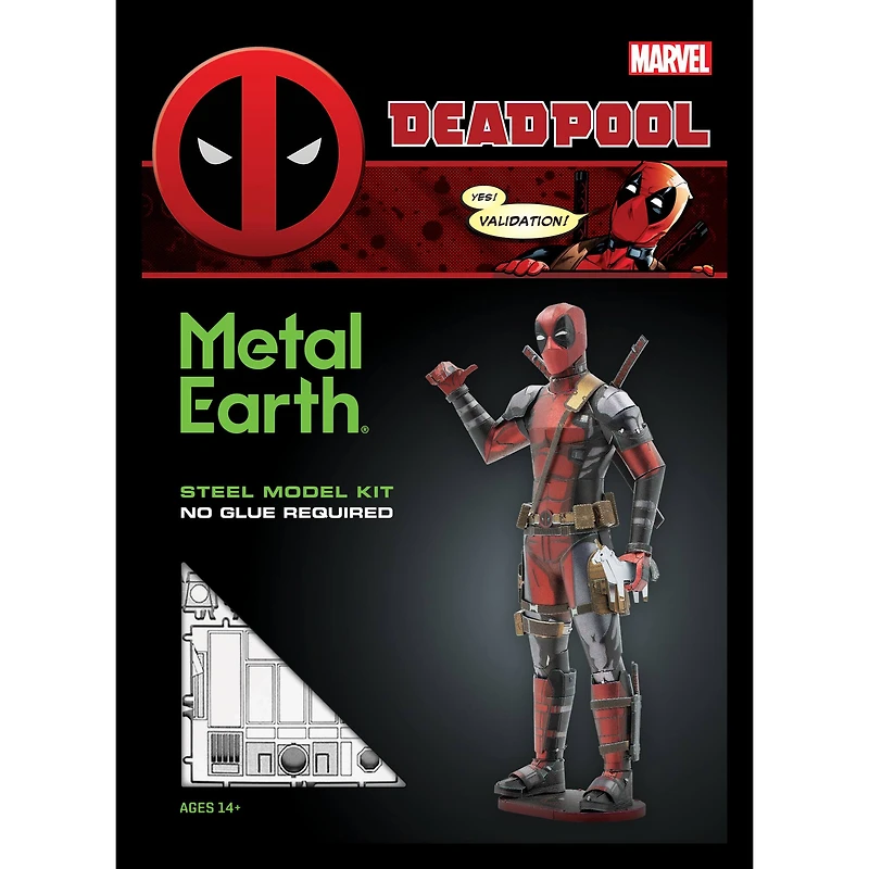 Metal Earth® Deadpool Steel Model Kit