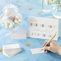 Kate Aspen® Twinkle Twinkle Advice Card & Baby Shower Game Set