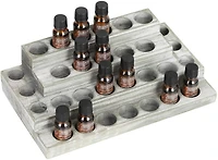 NEX™ Whitewash Essential Oils Storage for 5, 10, 15, 20mL Bottles