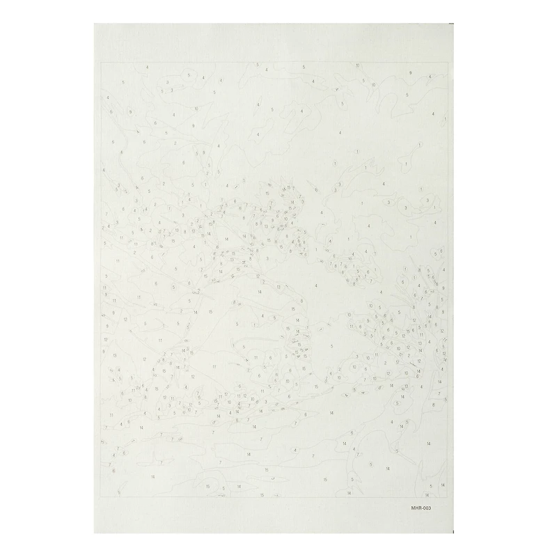 8" x 10" Hero Paint-by-Number Kit with Wood Display Hanger by Artist's Loft®