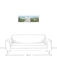 Ocean Walkway Canvas Wall Art