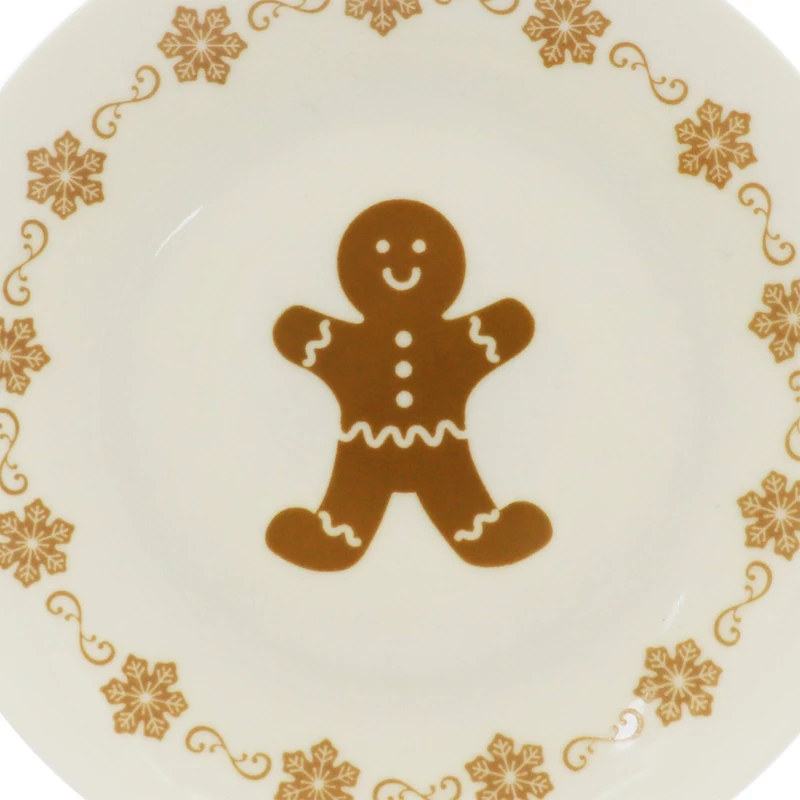 6" Gingerbread Man Ceramic Plate by Ashland®