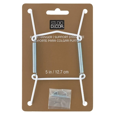 24 Pack: White Plate Hanger by Studio Décor®