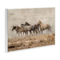 Stupell Industries Galloping Horse Herd Countryside Wall Plaque Art
