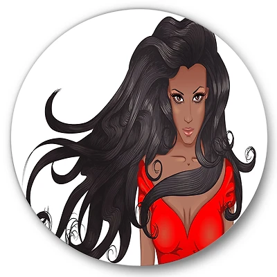 Designart - Portrait of African American Woman XIV