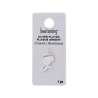 Silver Plated Girl Charm by Bead Landing™