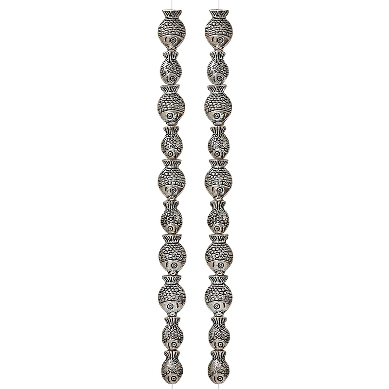 Antique Silver Fish Mix Metal Beads by Bead Landing™