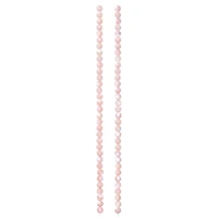12 Pack: Light Pink Mother of Pearl Round Beads, 4mm by Bead Landing™