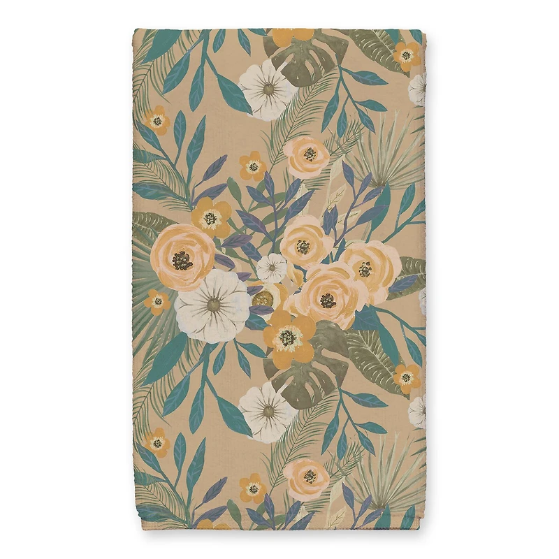 Feels Like Home Tropical Floral Tea Towel Set
