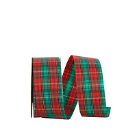 Reliant Tartan Gold Plaid Ribbon