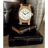 Brown Wood Traditional Book Box Set