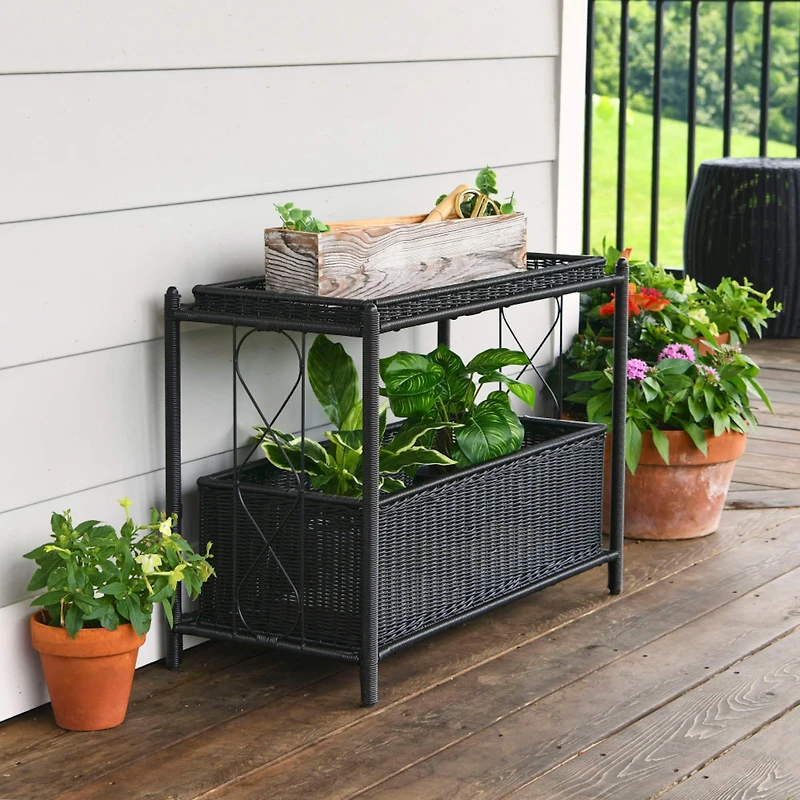 Household Essentials Raised Plant Stand
