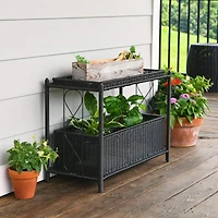 Household Essentials Raised Plant Stand