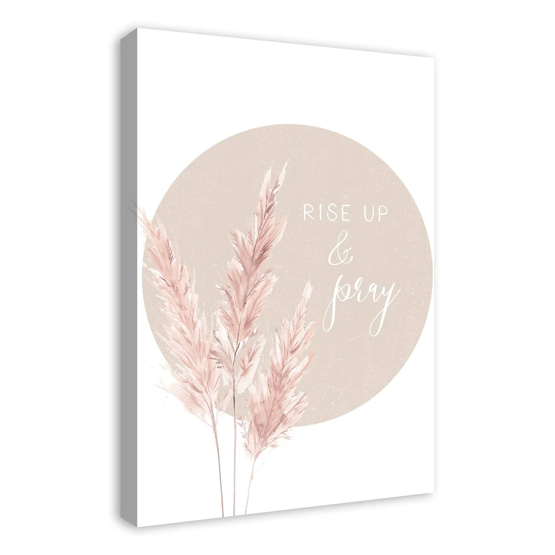 Rise Up & Pray Canvas Wall Art