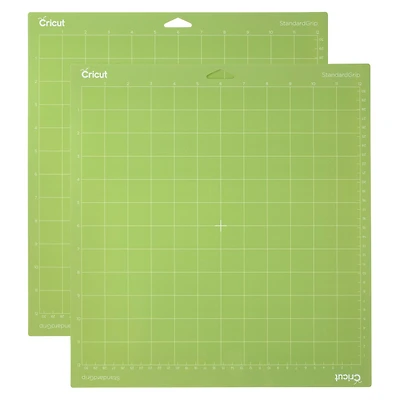 9 Pack: Cricut® StandardGrip Adhesive Cutting Mats, 12" x 12"