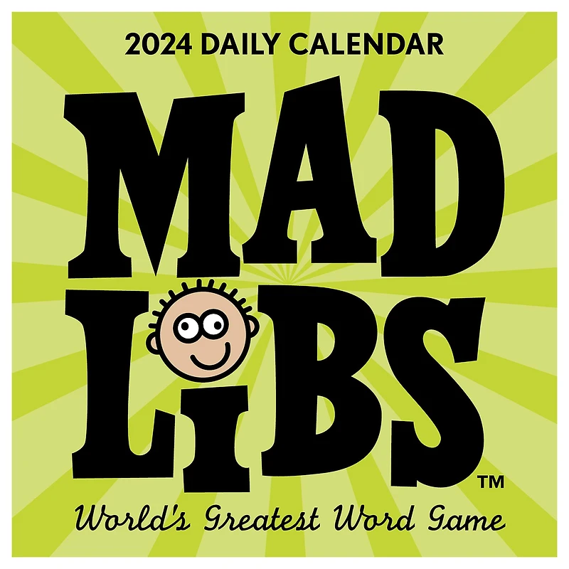 TF Publishing 2024 Mad Libs Daily Desktop Calendar