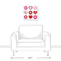 Valentines Sweets Canvas Wall Art