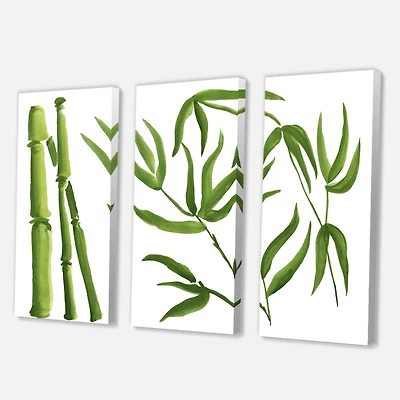 Designart - Bamboo Branches In The Forest IV