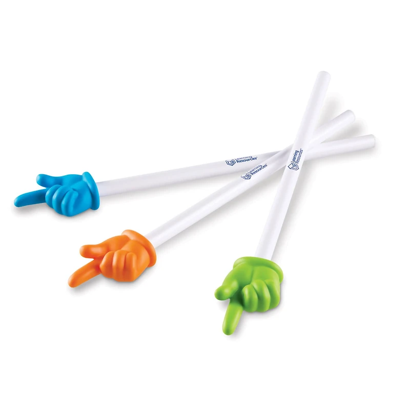 Learning Resources® 15" Rainbow Hand Pointers Set