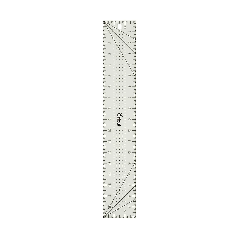 Cricut® Mint Acrylic Ruler, 3" x 18"