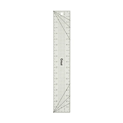 Cricut® Mint Acrylic Ruler, 3" x 18"