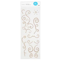 Gold Pearl Border Bling Stickers by Recollections™