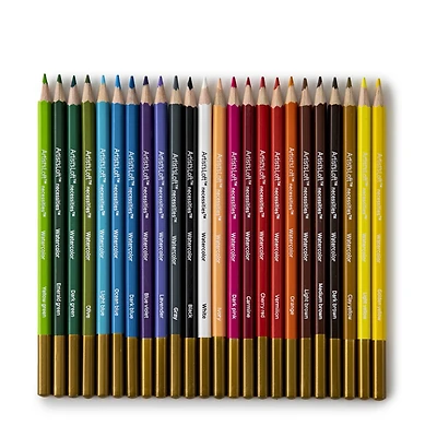 24 Color Watercolor Pencils by Artist’s Loft™ Necessities™