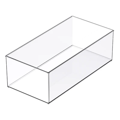 12" x 6" Clear Stacking Storage Bin by Simply Tidy™